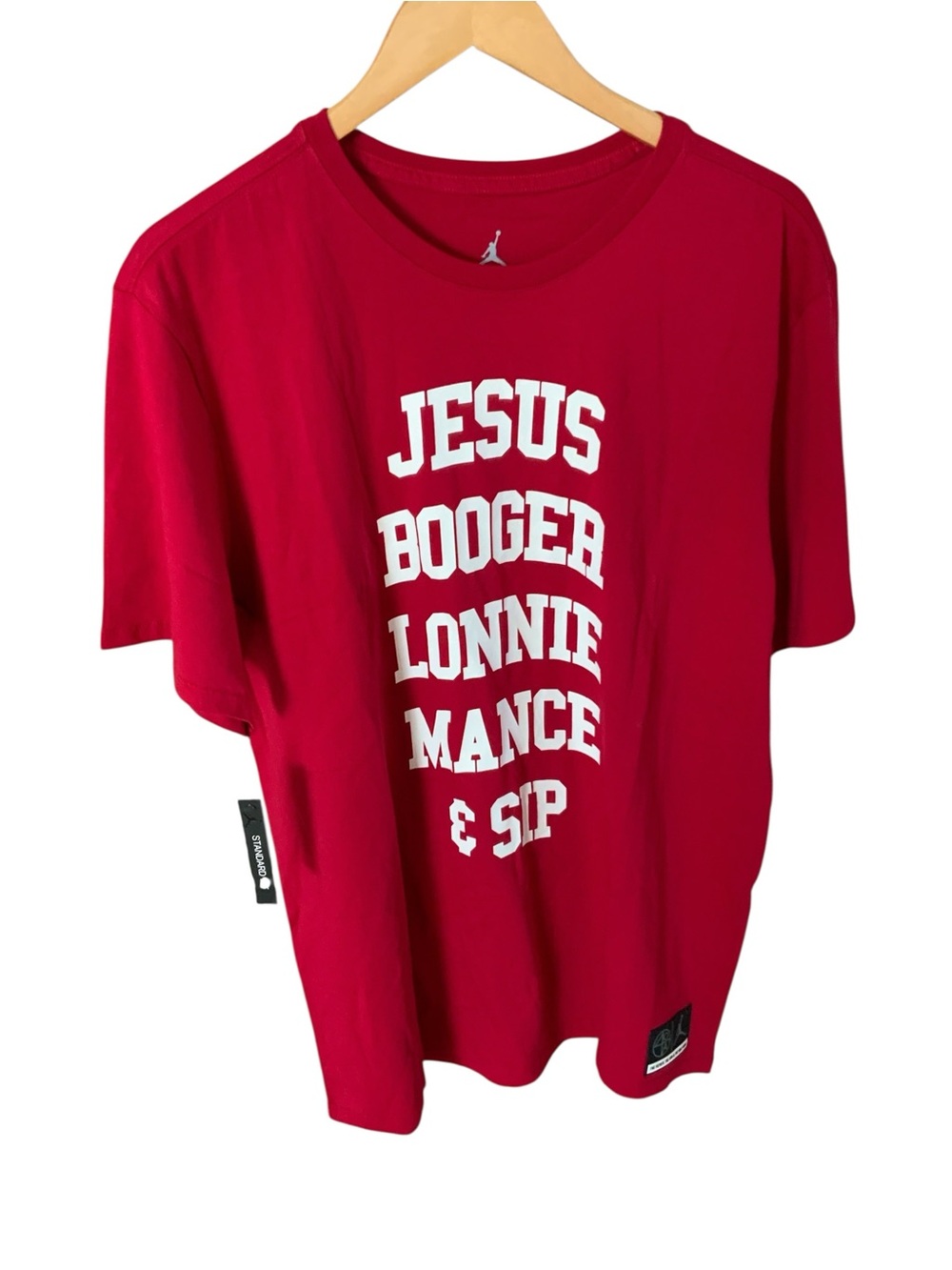Jordan Men’s Red Graphic Short Sleeve Tee XL